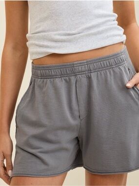 Aerie Let Loose shorts- dark grey